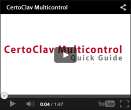Video-CertoClav Multicontrol